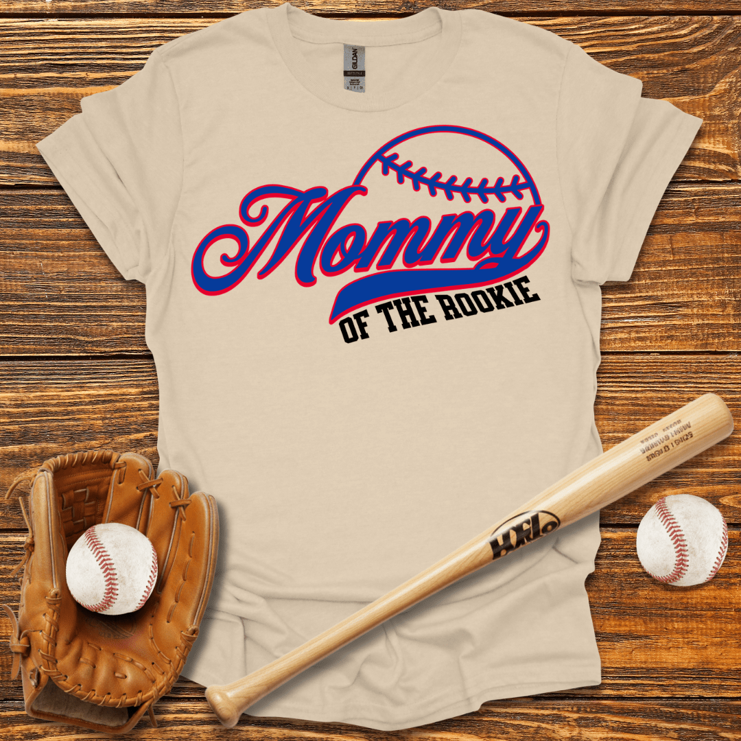 Mommy Of The Rookie Adult T-Shirt