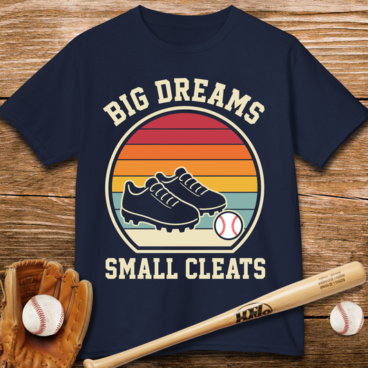 Big Dreams Small Cleats Kids T-shirt