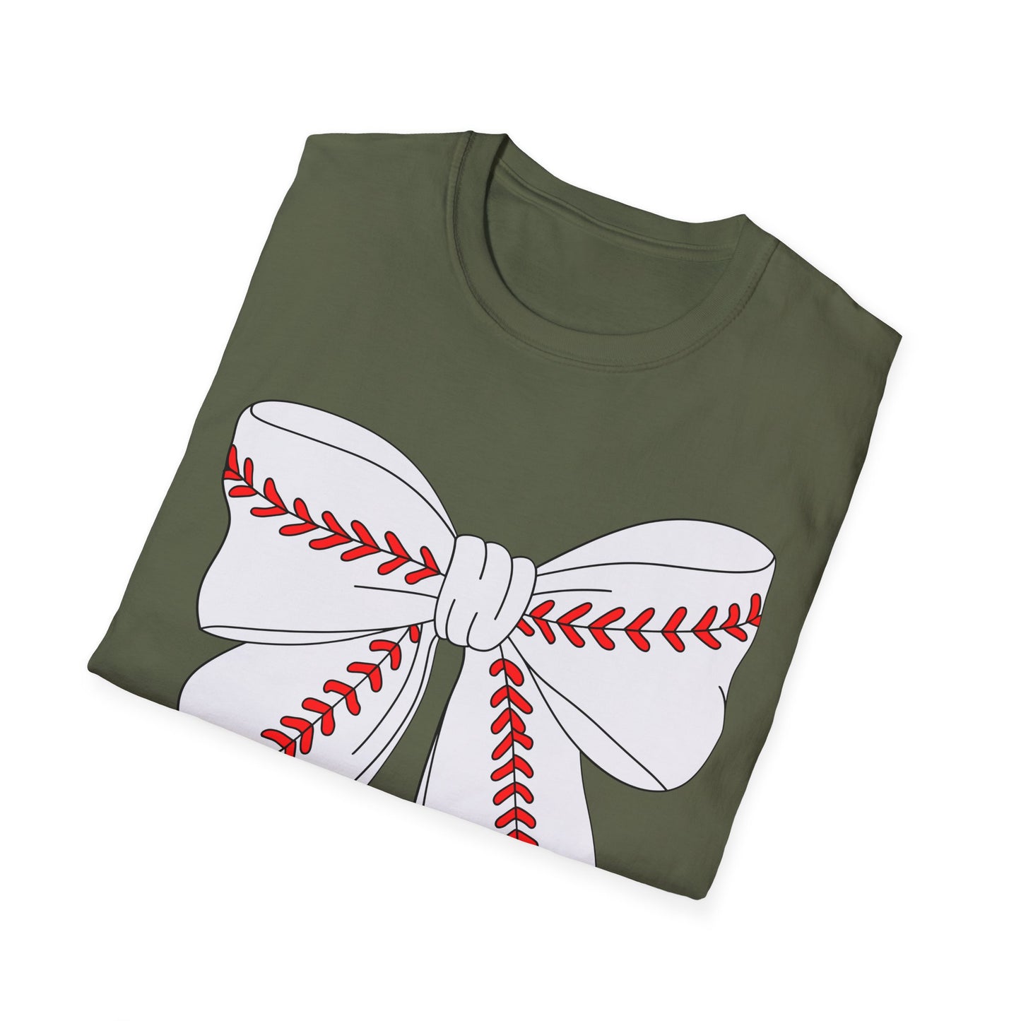 Charming Bow Graphic T-Shirt for All Occasions, Gift for Her, Casual Wear, Holiday Apparel, Trendy Fashion Statement