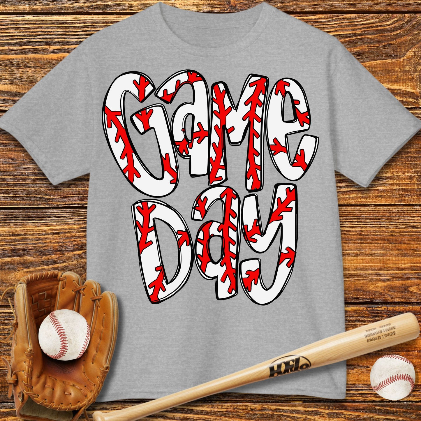 Game Day Baseball Kids T-Shirt