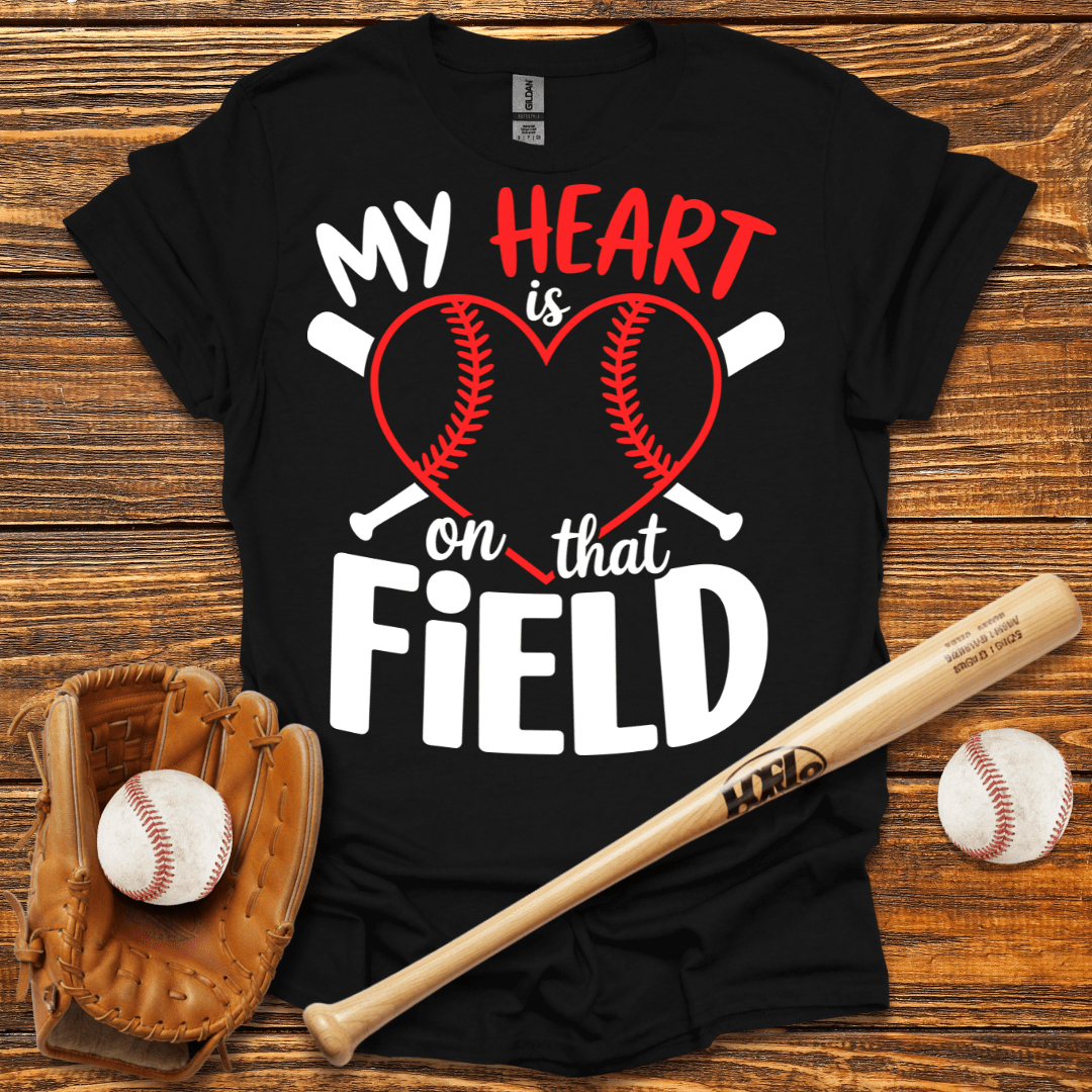 My Heart Is On That Field Tee