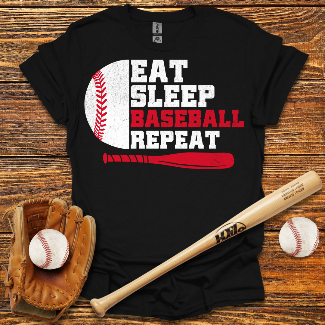 Eat Sleep Repeat Tee