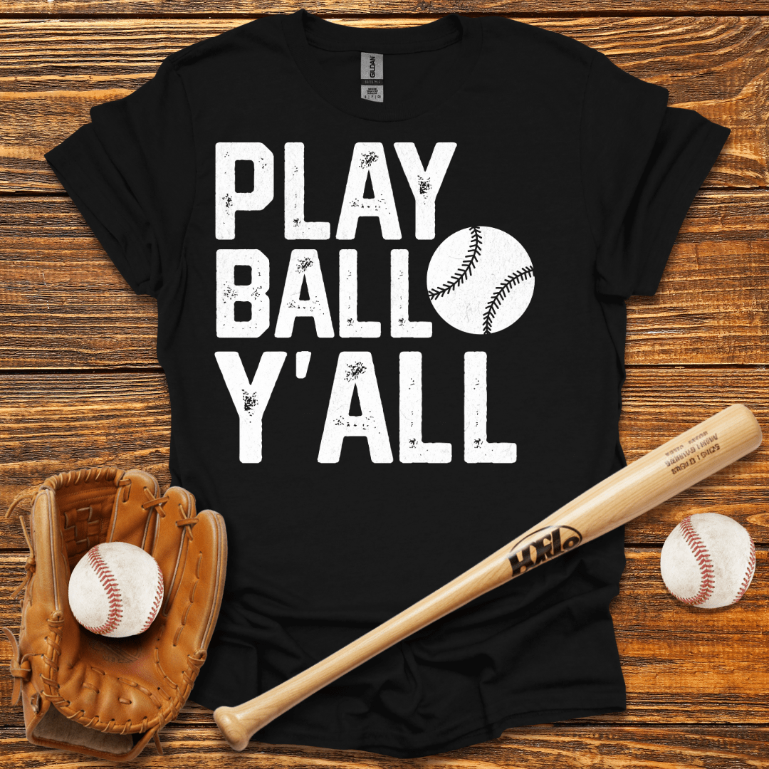Play Ball Y'all Tee