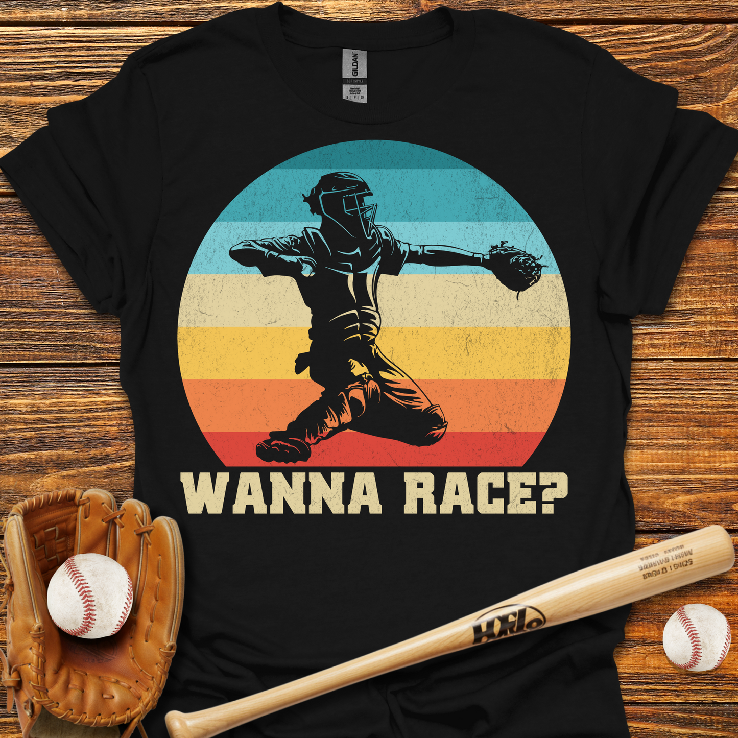 Wanna Race? Catcher Tee