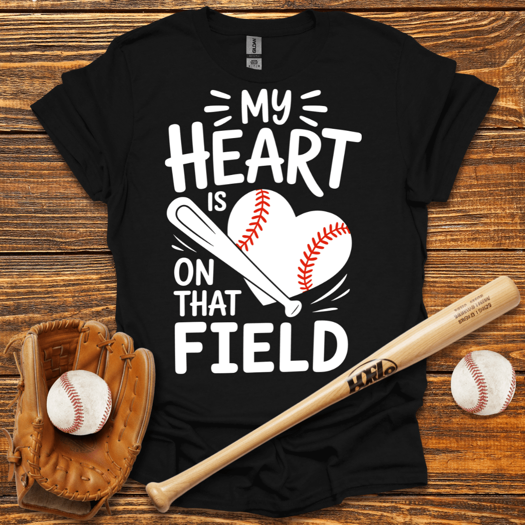 My Heart Is On That Field Tee