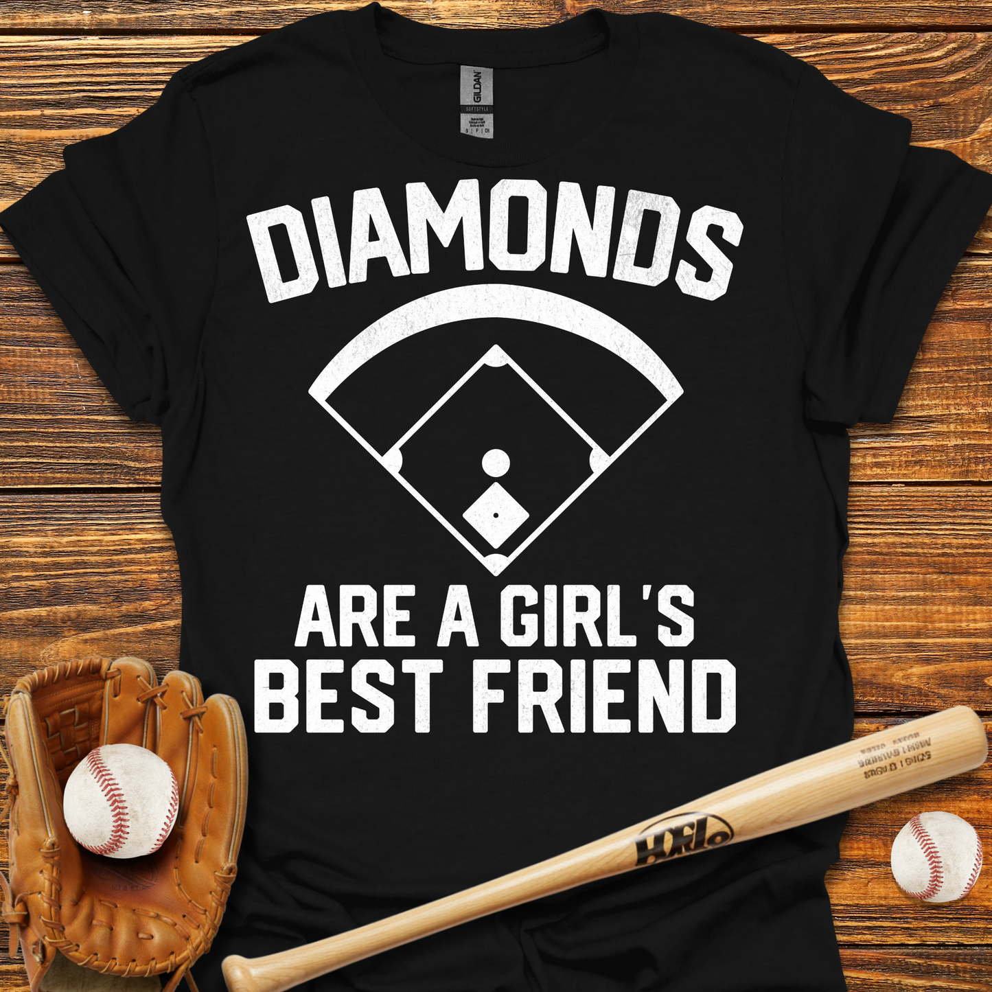 Diamonds Girls Best Friend Tee
