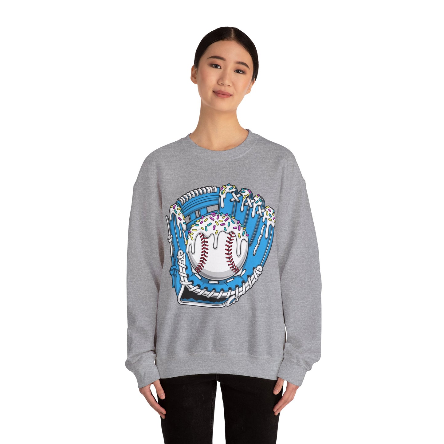 Drip Baseball Glove Sweatshirt