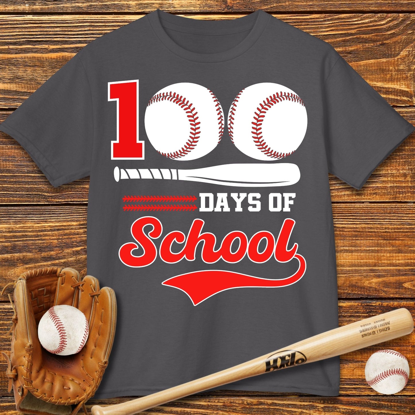 100 Days Of School Kids T-Shirt