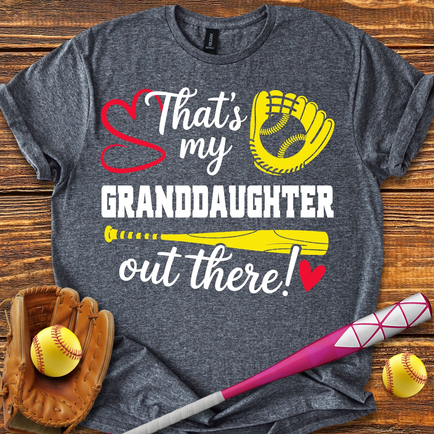 Granddaughter Out There T-Shirt