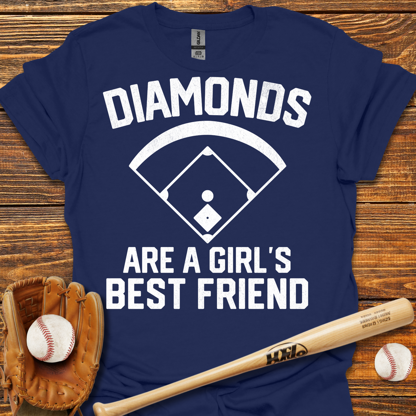 Diamonds Girls Best Friend Tee