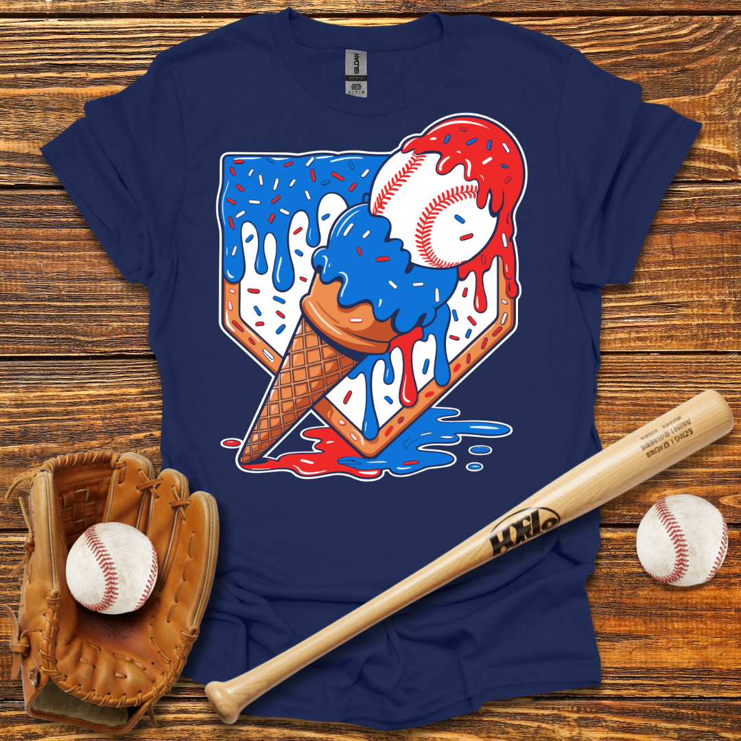 USA Ice Cream Drip Tee