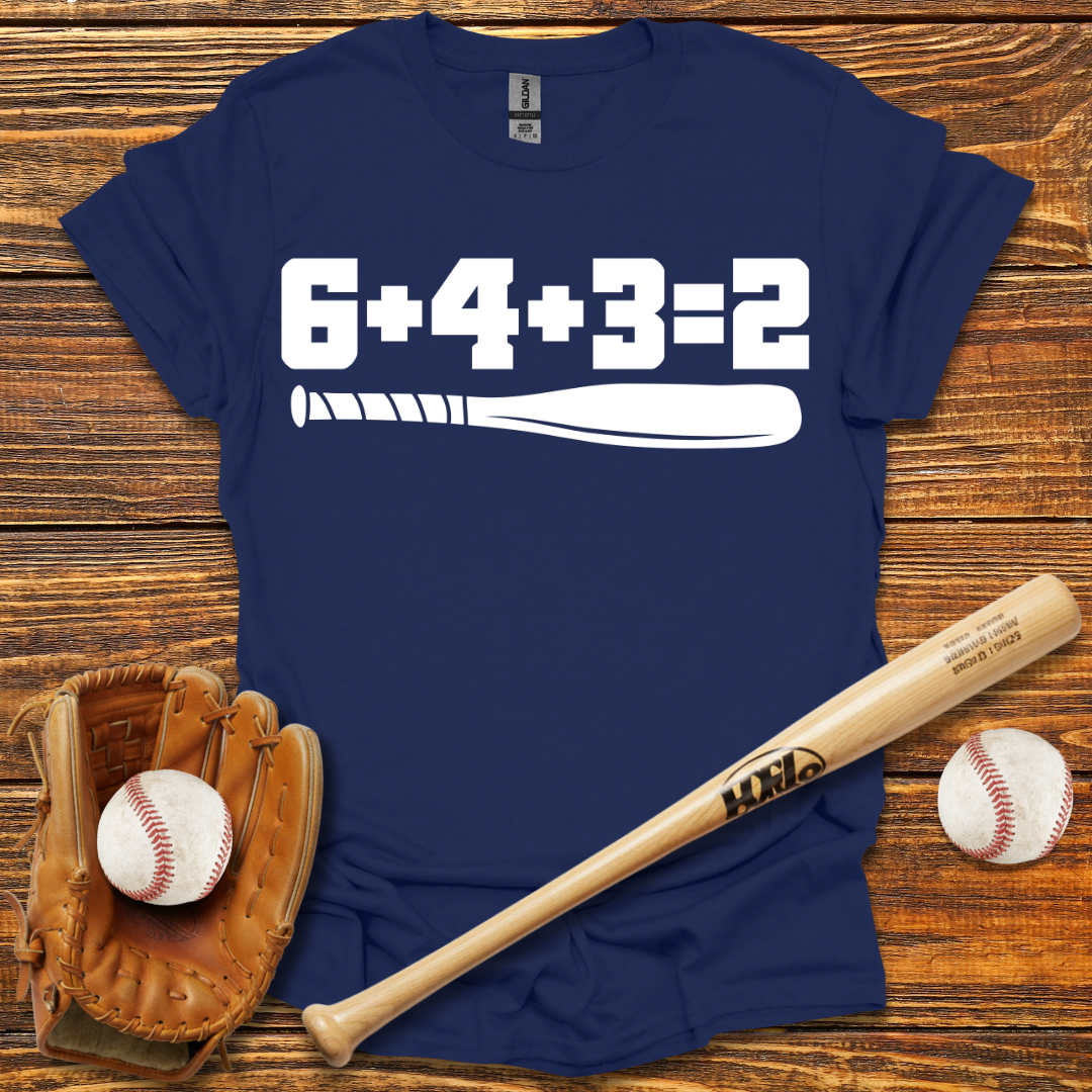 6 4 3 2 Double Play Tee