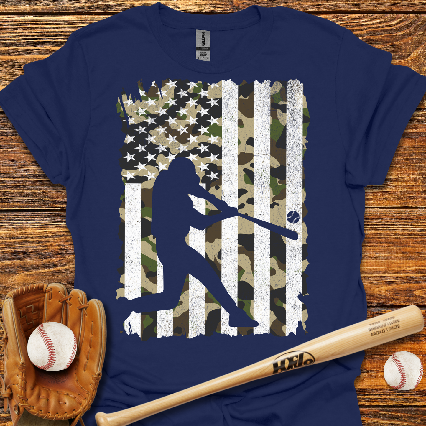 Camouflage Patriotic Tee