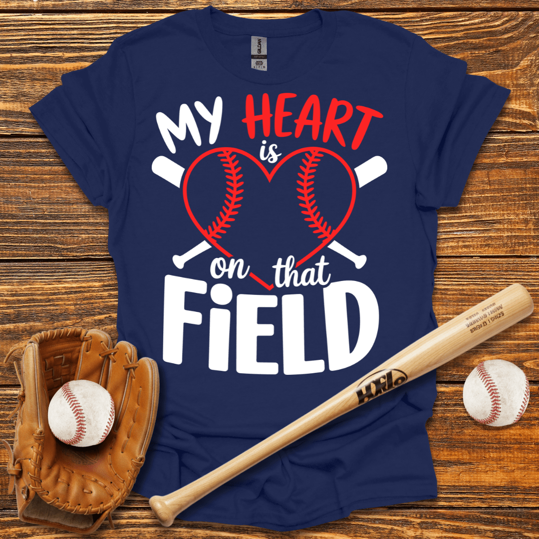 My Heart Is On That Field Tee