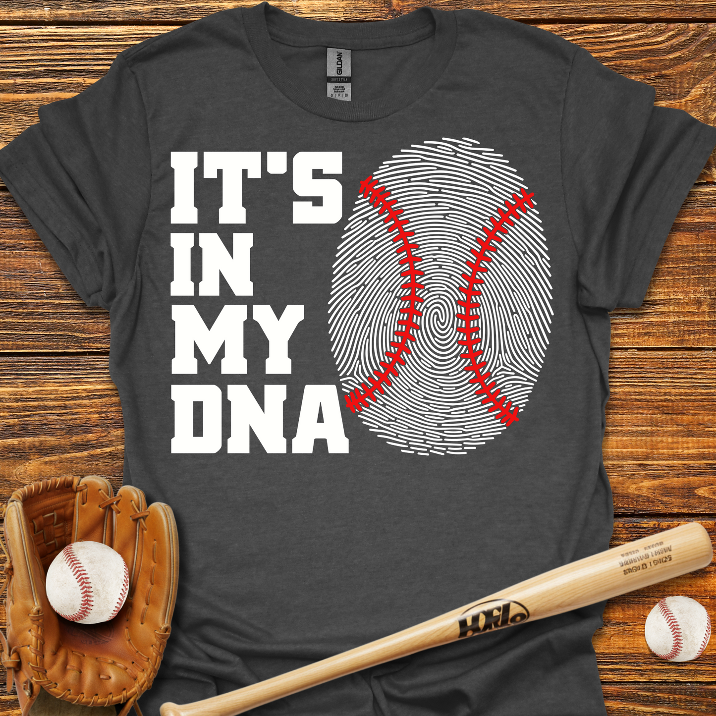 It's In My DNA Baseball Tee