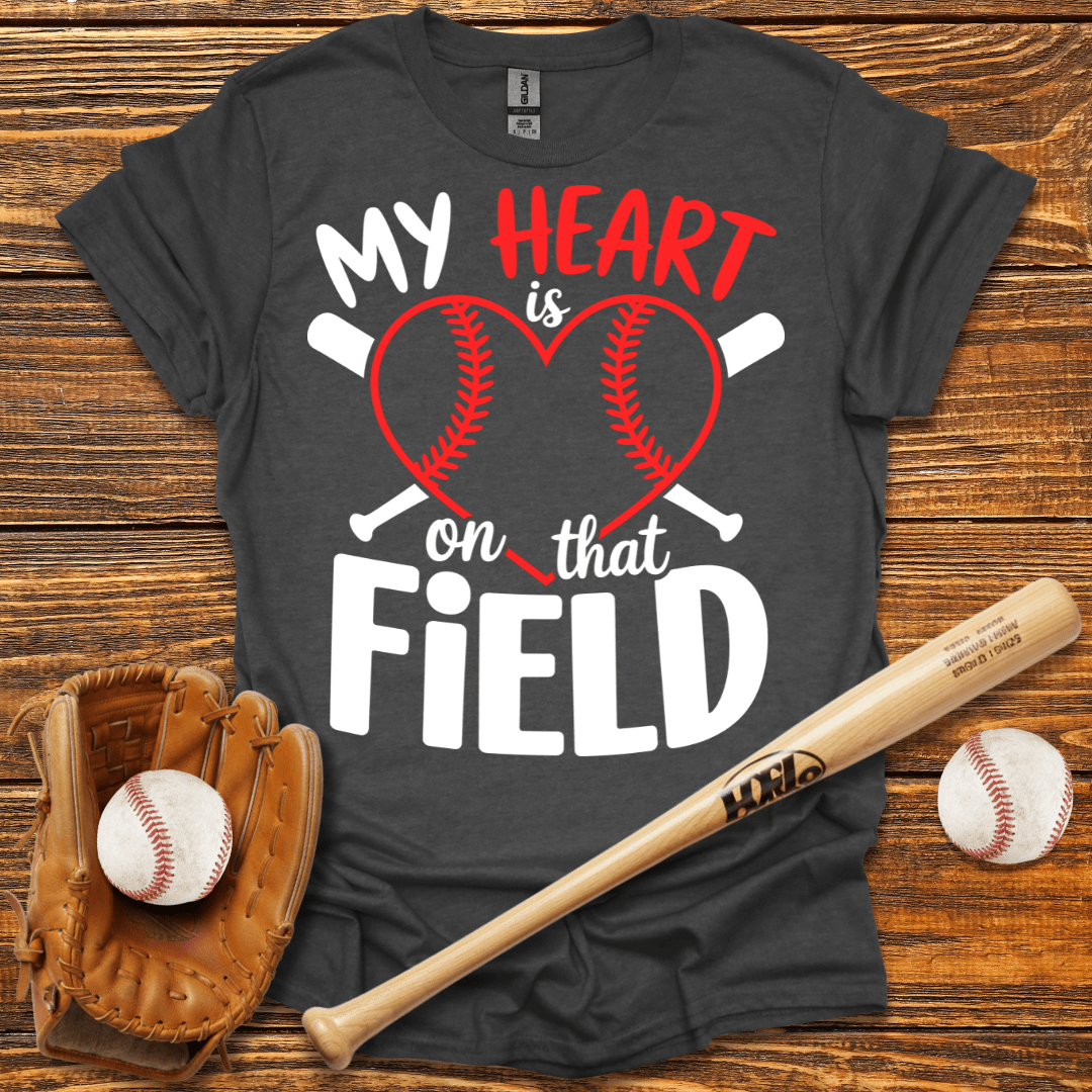 My Heart Is On That Field Tee