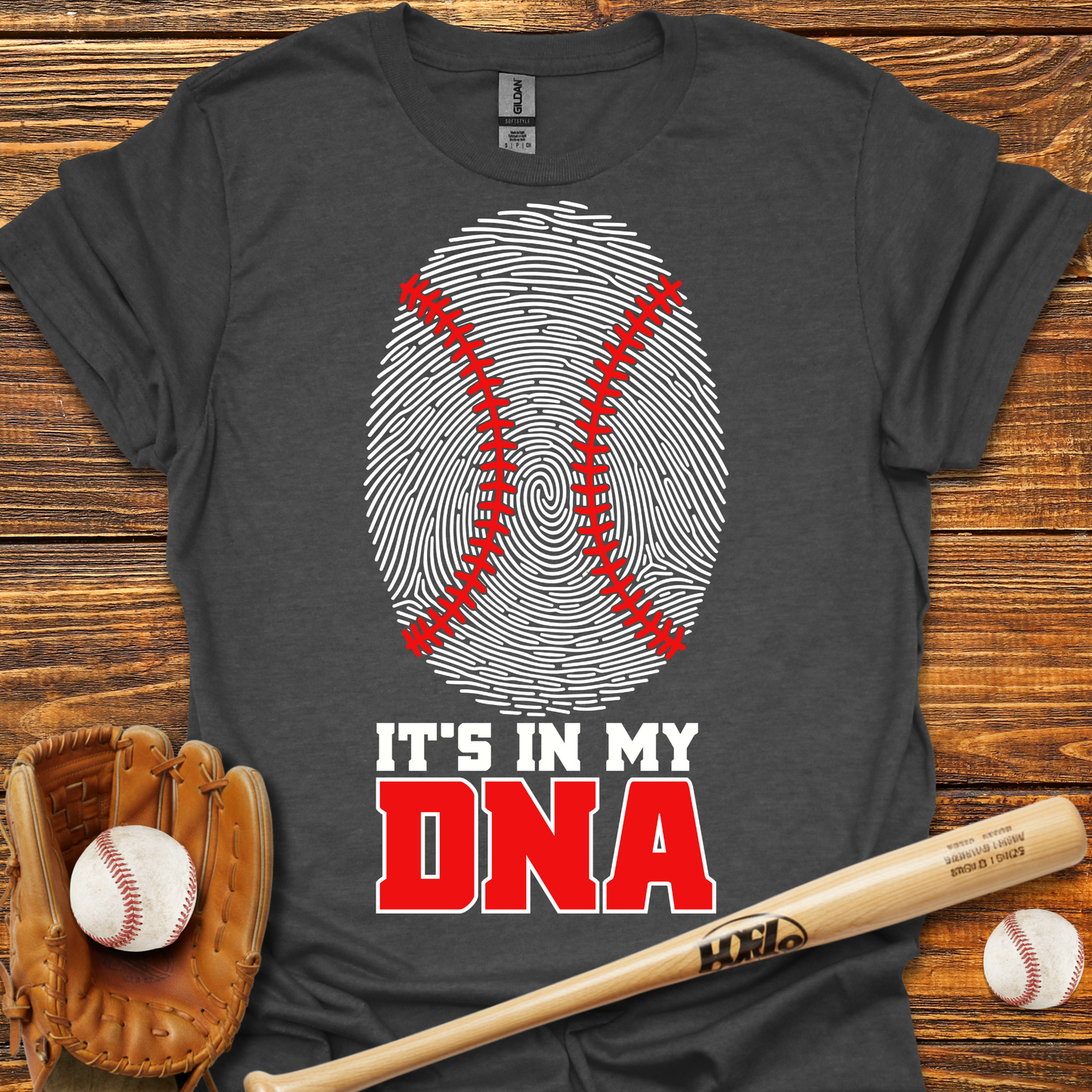 It's In My DNA Baseball Tee