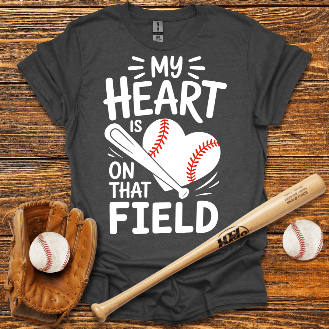 My Heart Is On That Field Tee
