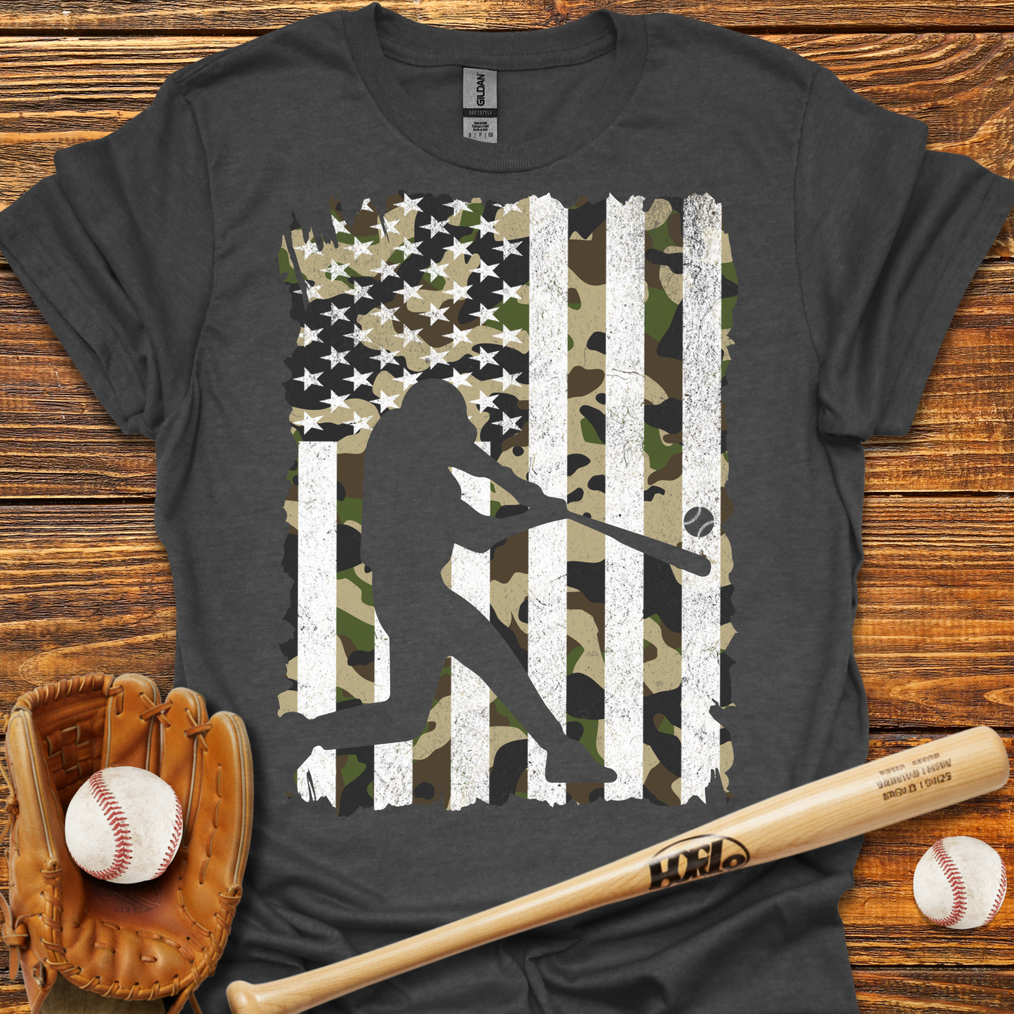 Camouflage Patriotic Tee