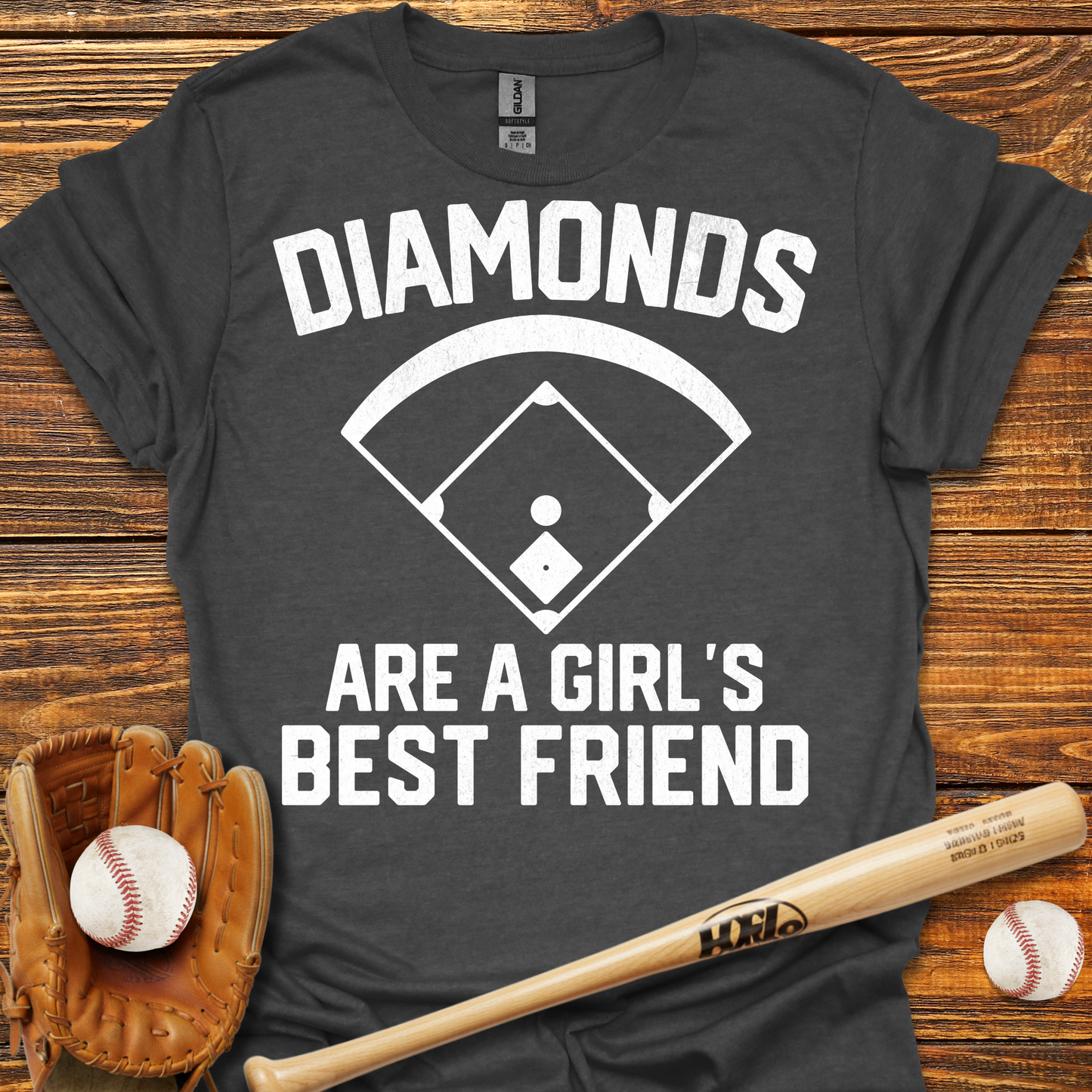 Diamonds Girls Best Friend Tee