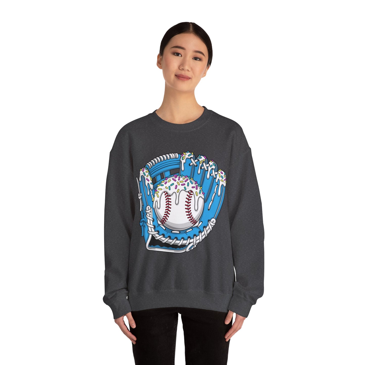 Drip Baseball Glove Sweatshirt