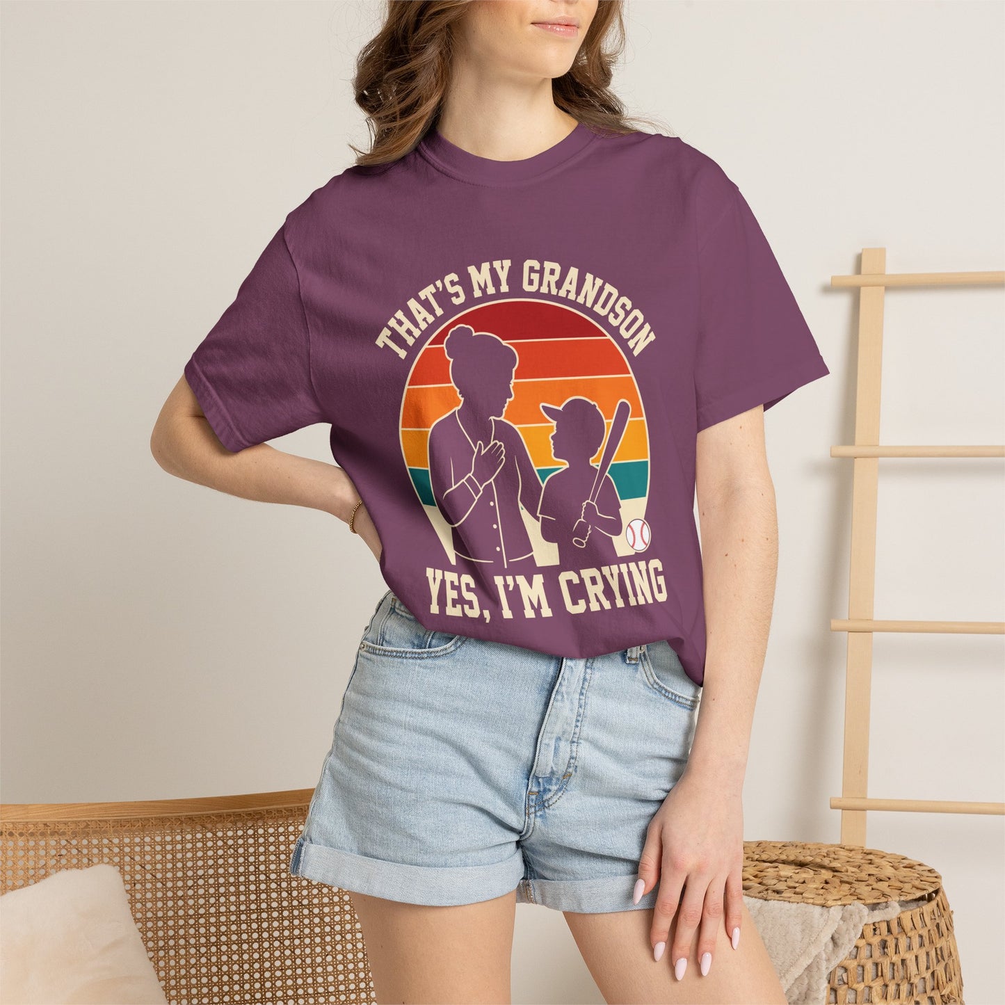 That's My Grandson Crying T-Shirt