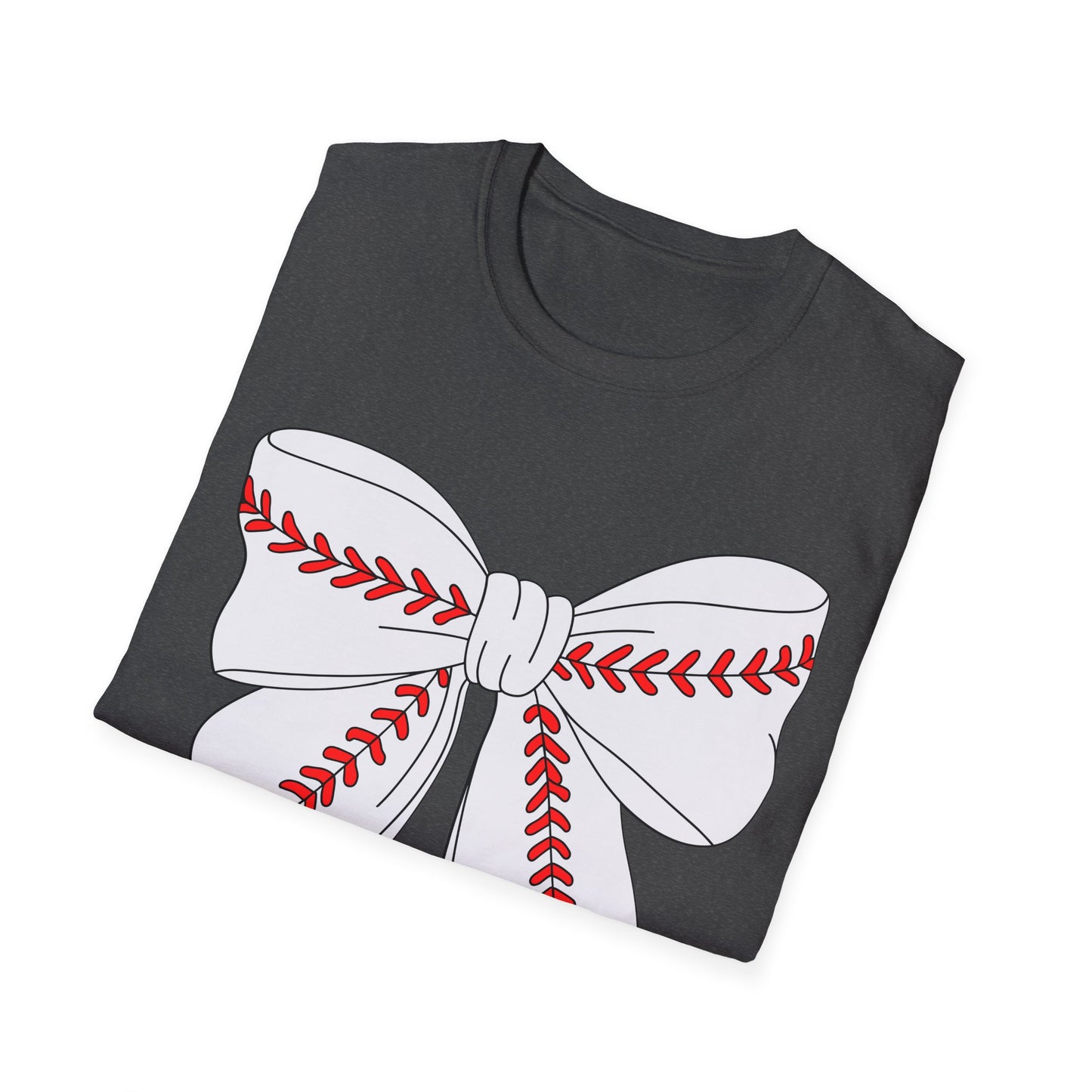 Charming Bow Graphic T-Shirt for All Occasions, Gift for Her, Casual Wear, Holiday Apparel, Trendy Fashion Statement