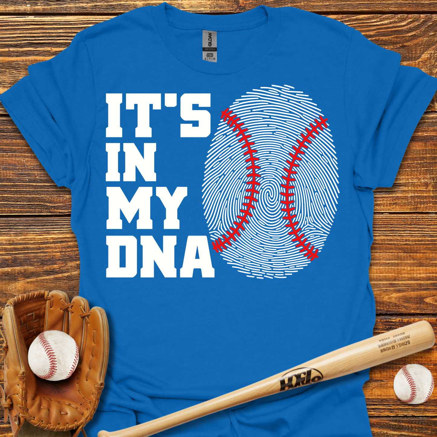 It's In My DNA Baseball Tee