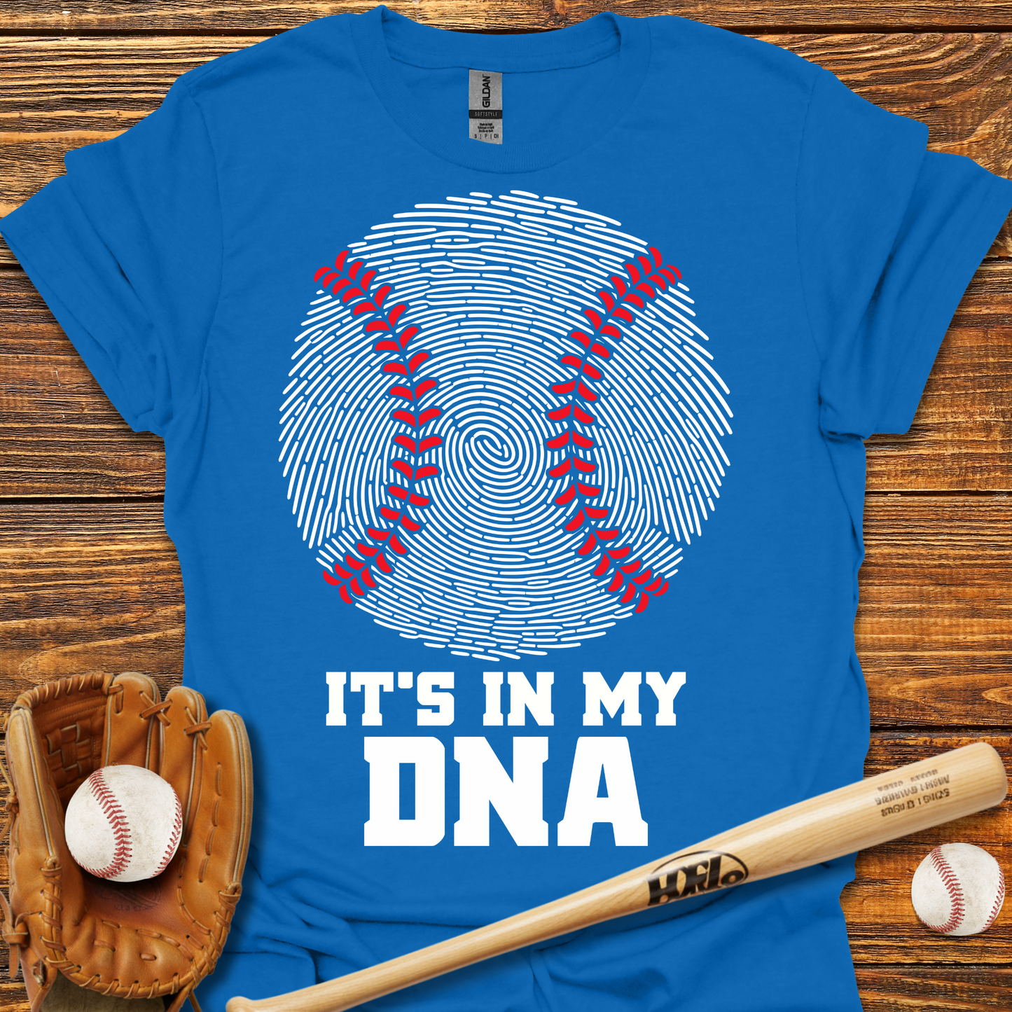 It's In My DNA Baseball Tee