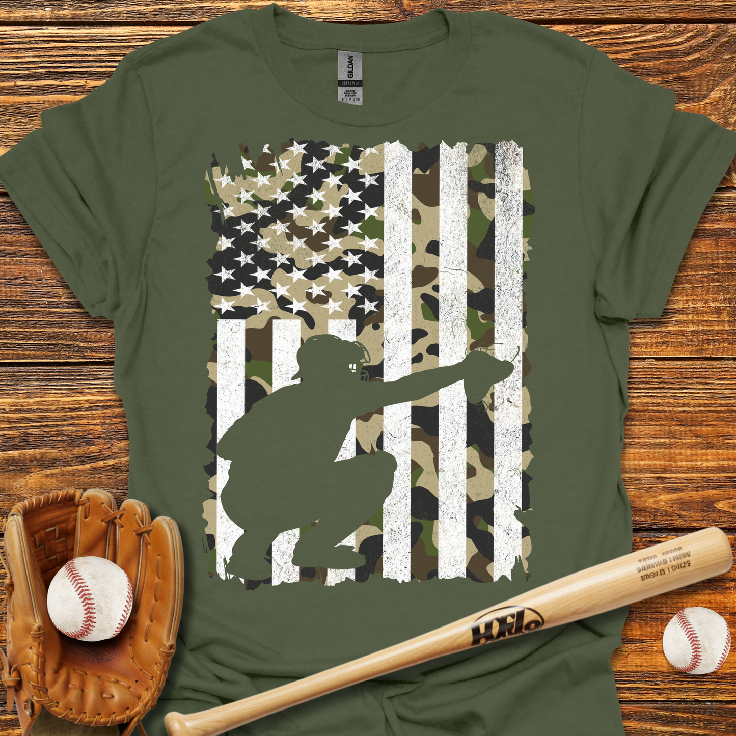 Camouflage Catcher Tee