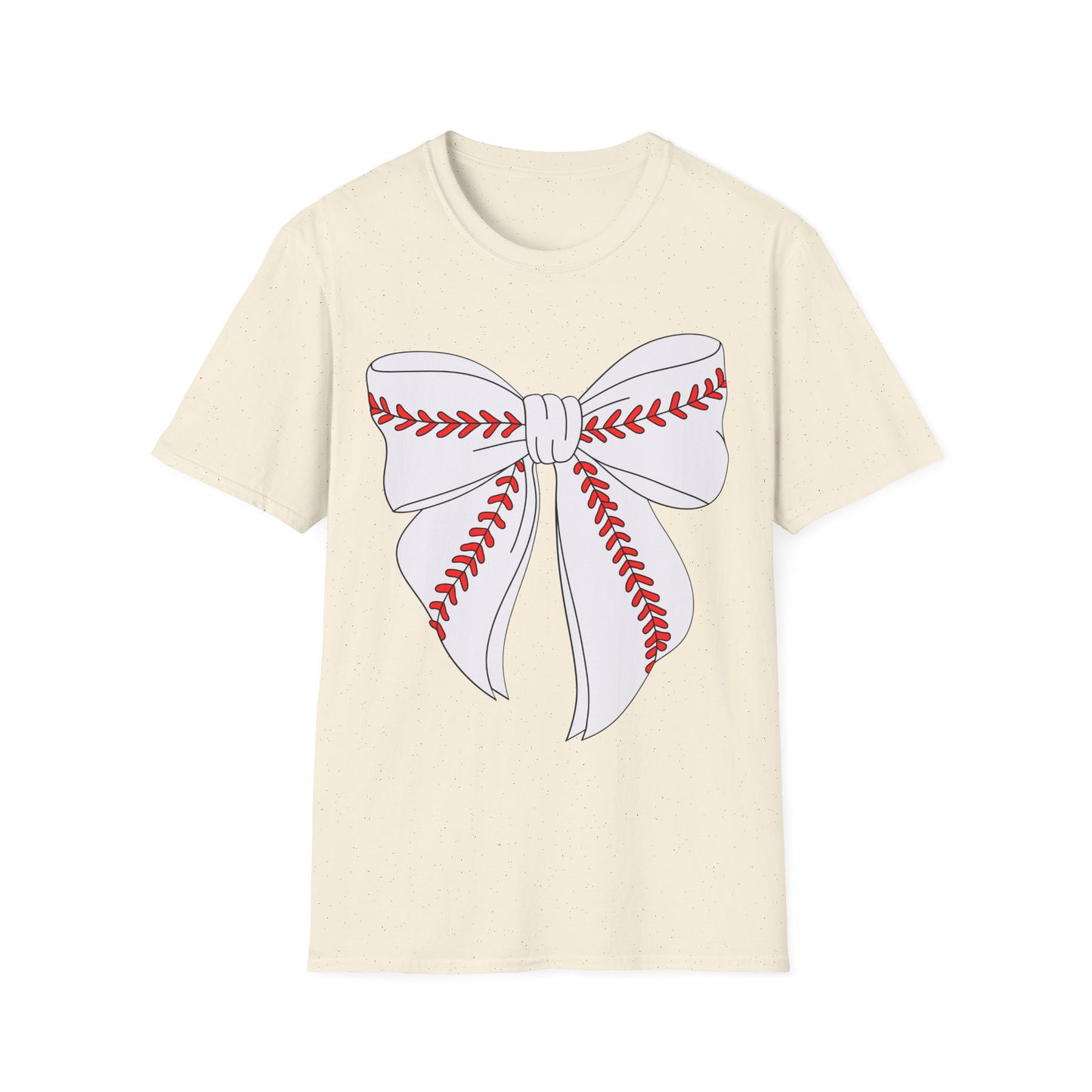 Charming Bow Graphic T-Shirt for All Occasions, Gift for Her, Casual Wear, Holiday Apparel, Trendy Fashion Statement