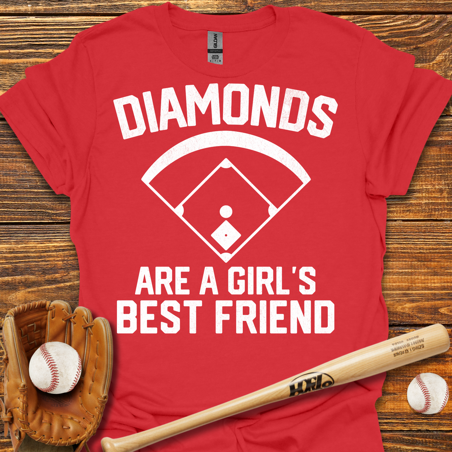 Diamonds Girls Best Friend Tee