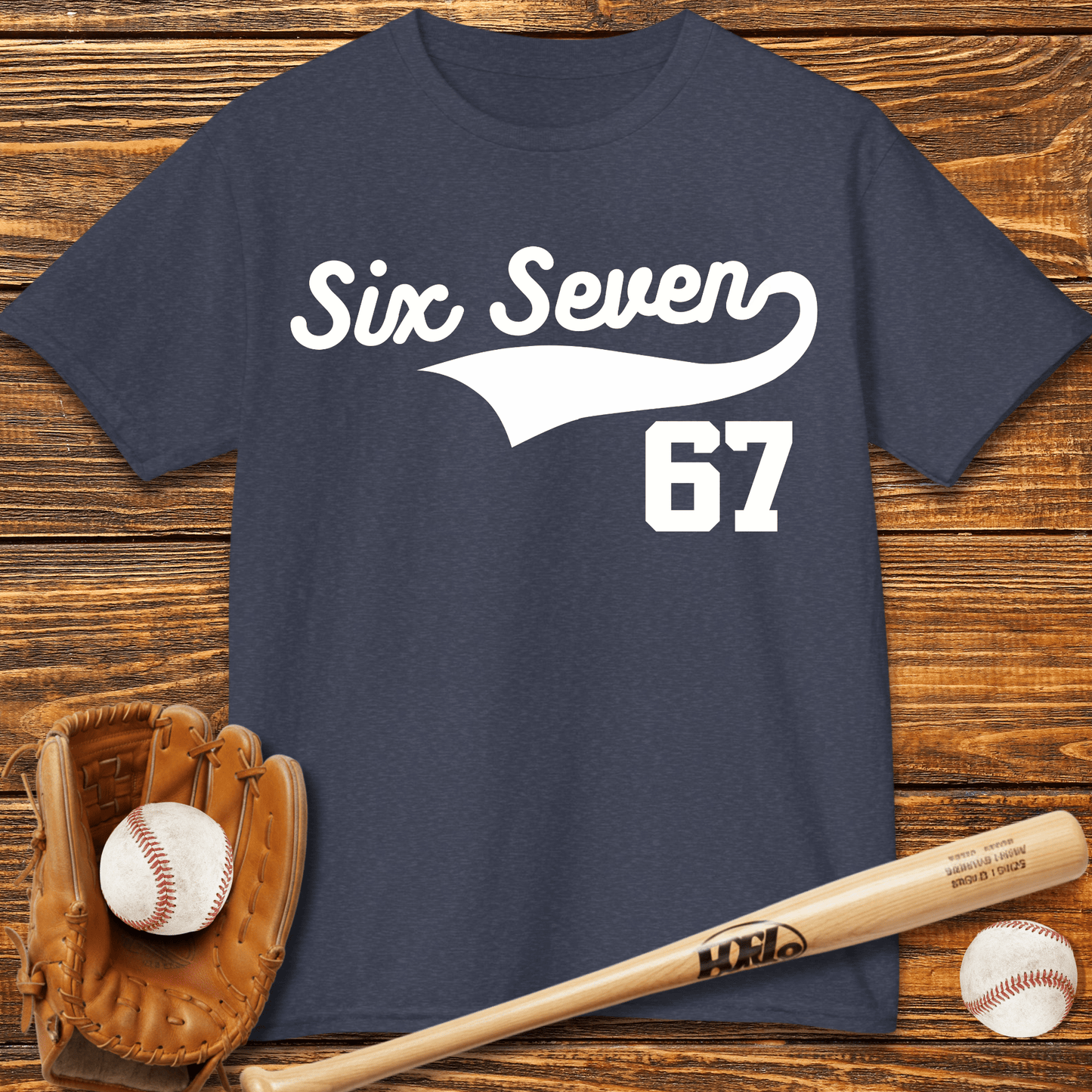 67 Baseball Style Kids T-Shirt - HomeRun PrintsKids clothes