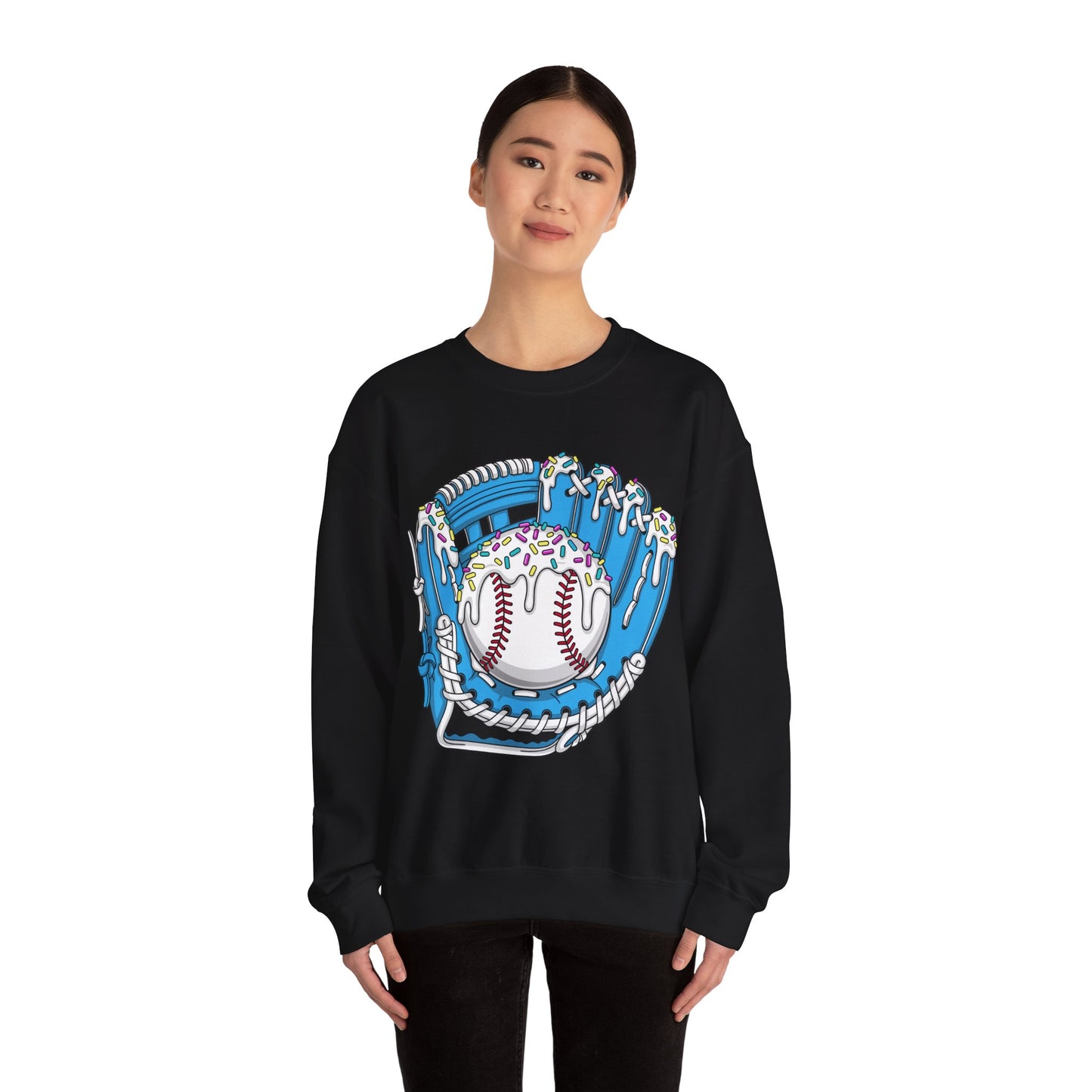Drip Baseball Glove Sweatshirt