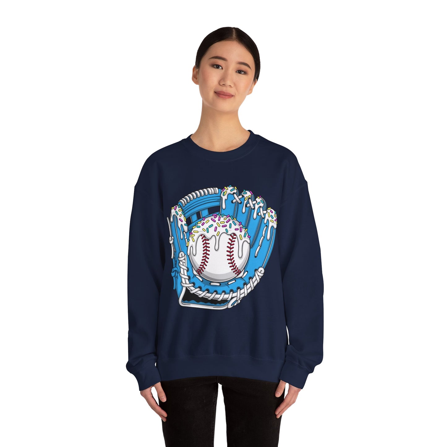 Drip Baseball Glove Sweatshirt
