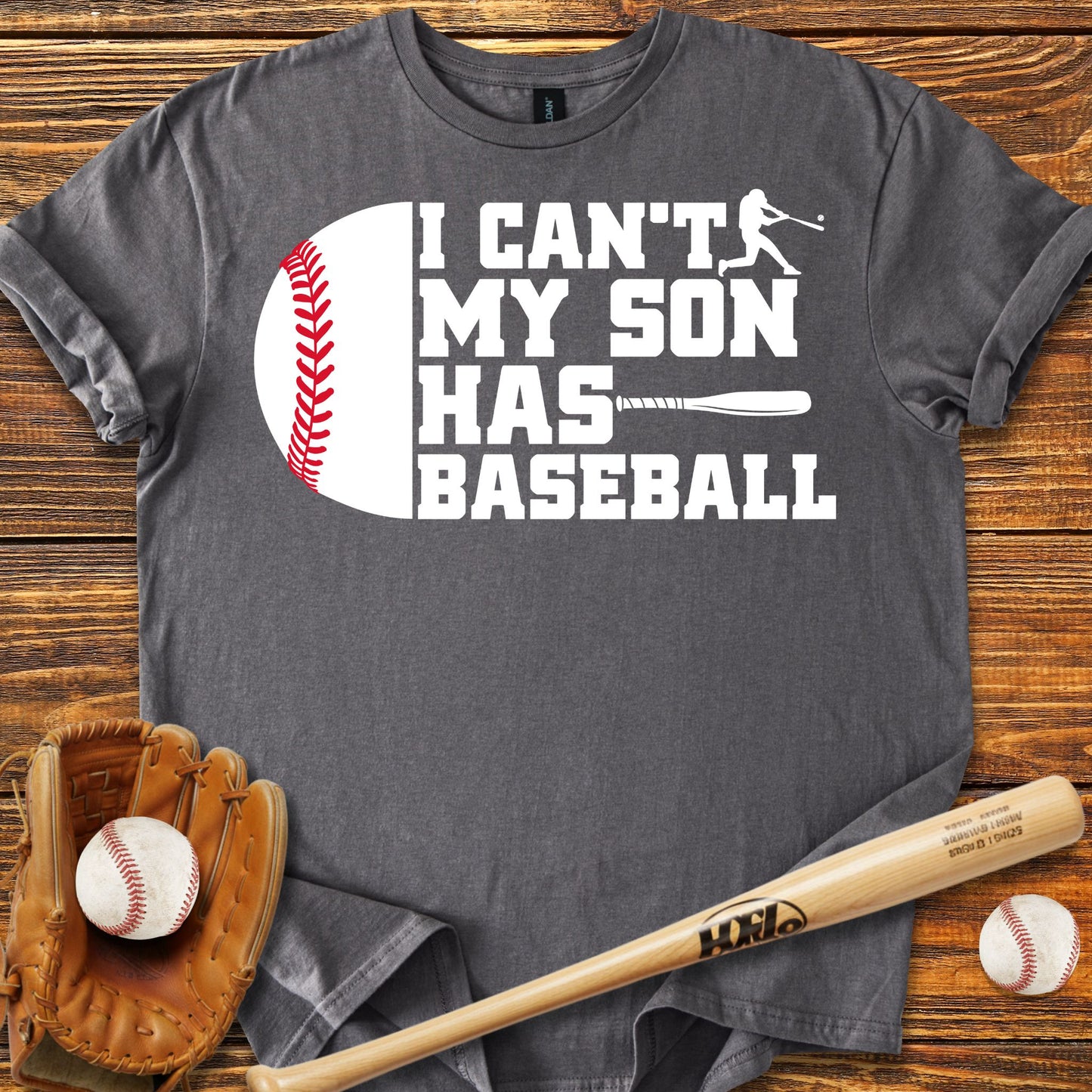 I Can't My Son Has Adult T-Shirt