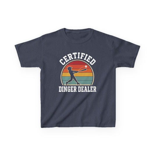 Certified Dinger Dealer Kids T-shirt