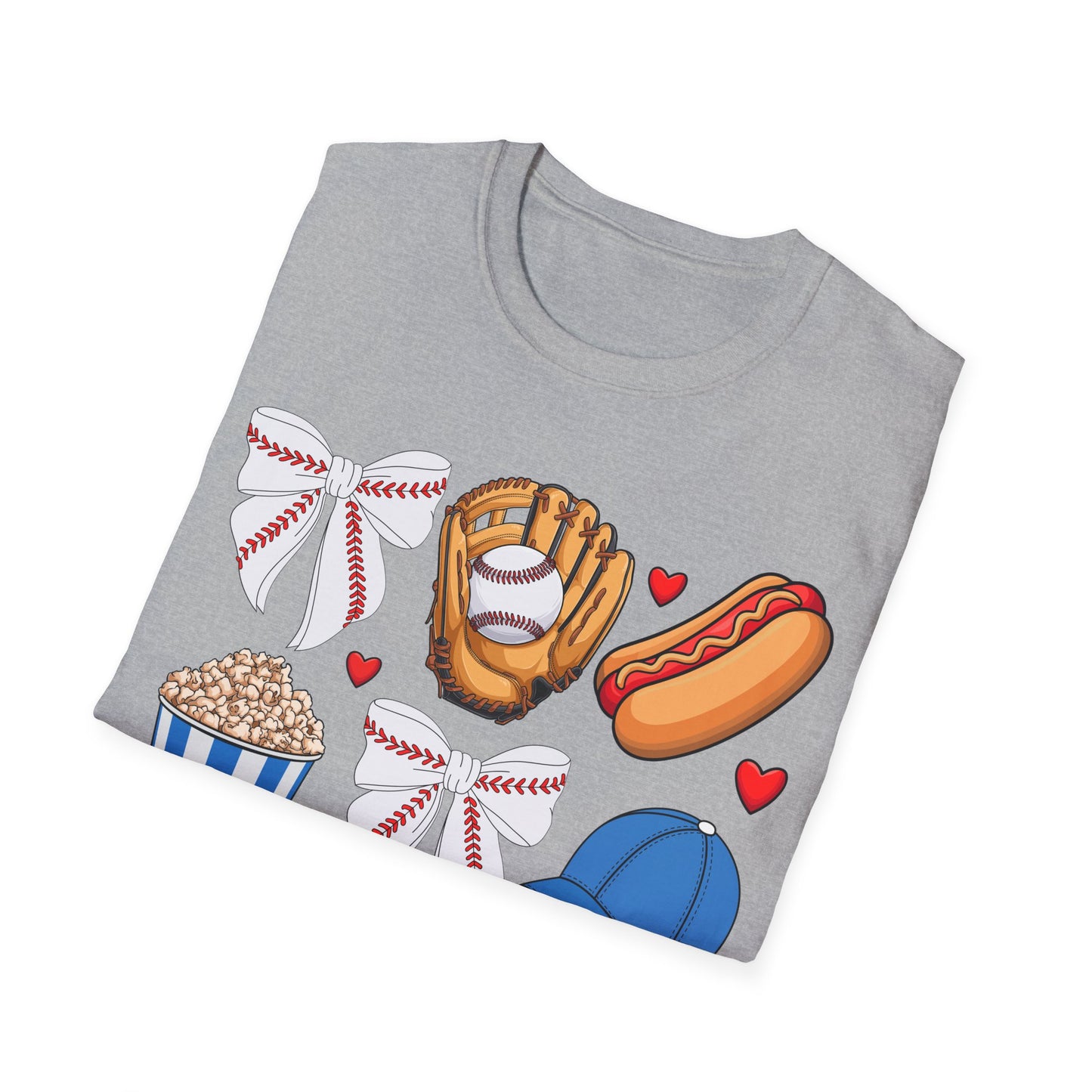 Baseball Love Unisex T-Shirt, Sports Fan Apparel, Gift for Him, Her, Game Day Outfit, Summer Casual Wear