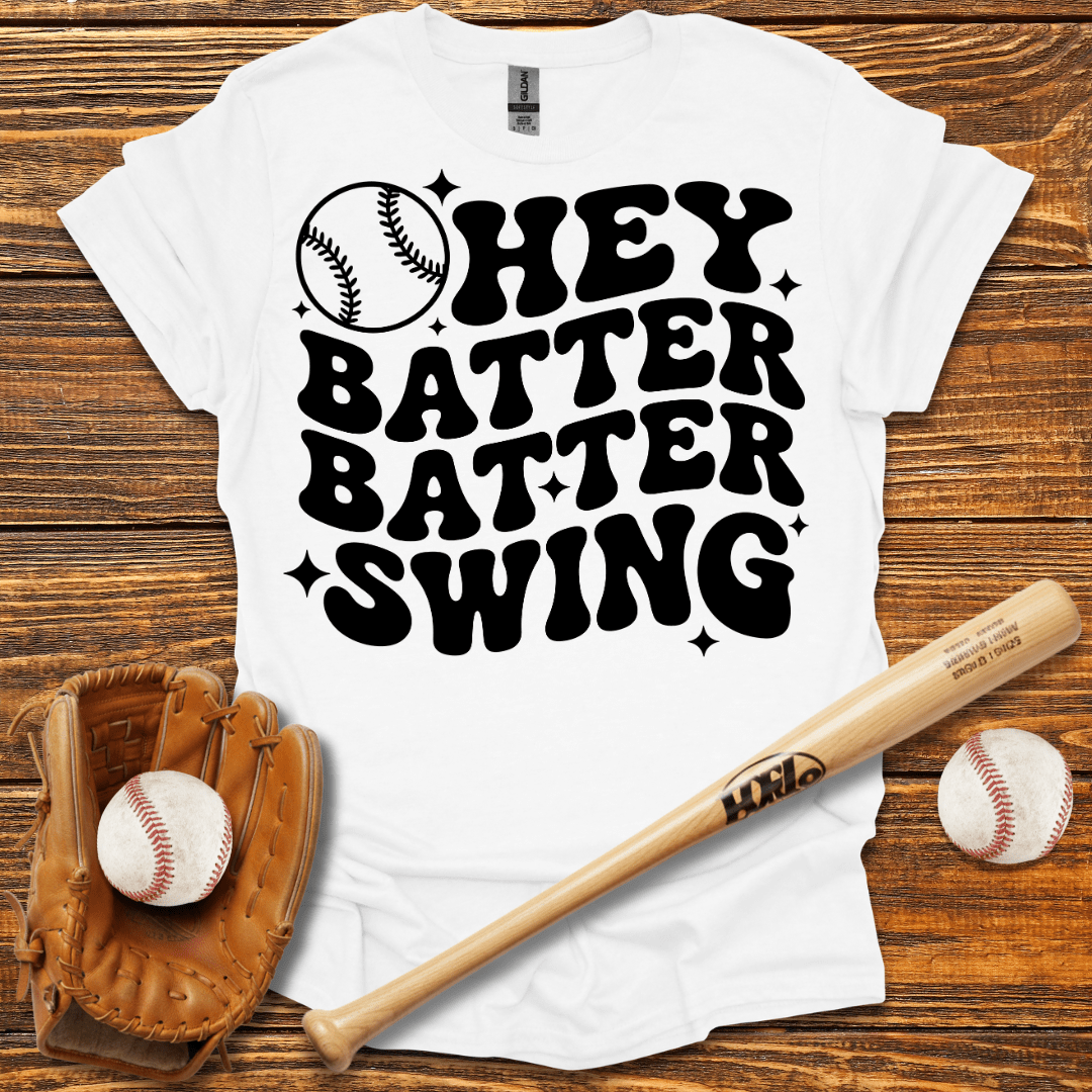 Hey Batter Batter Swing Tee