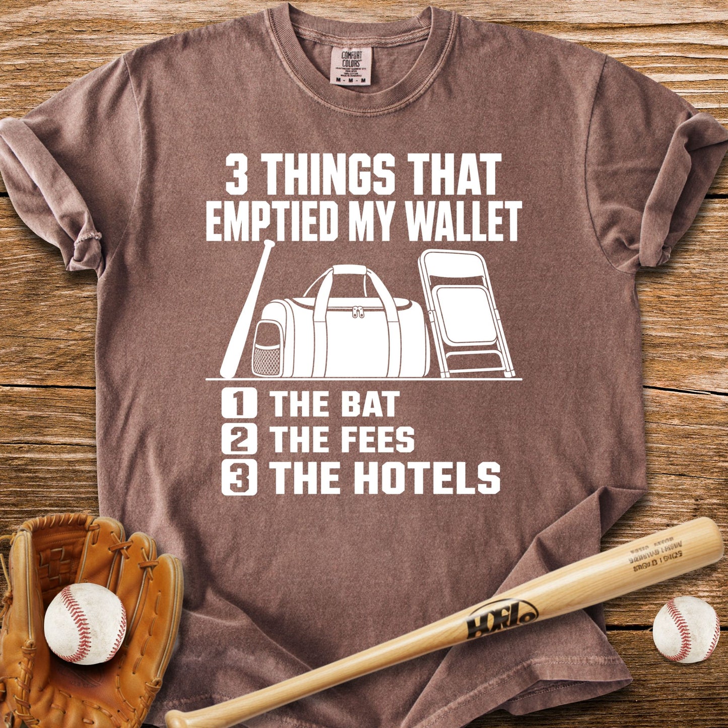 Travel Ball Drained My Wallet T-Shirt