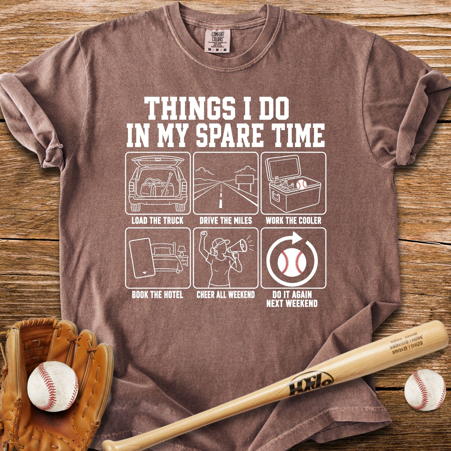 Every Weekend Is Travel Ball T-Shirt