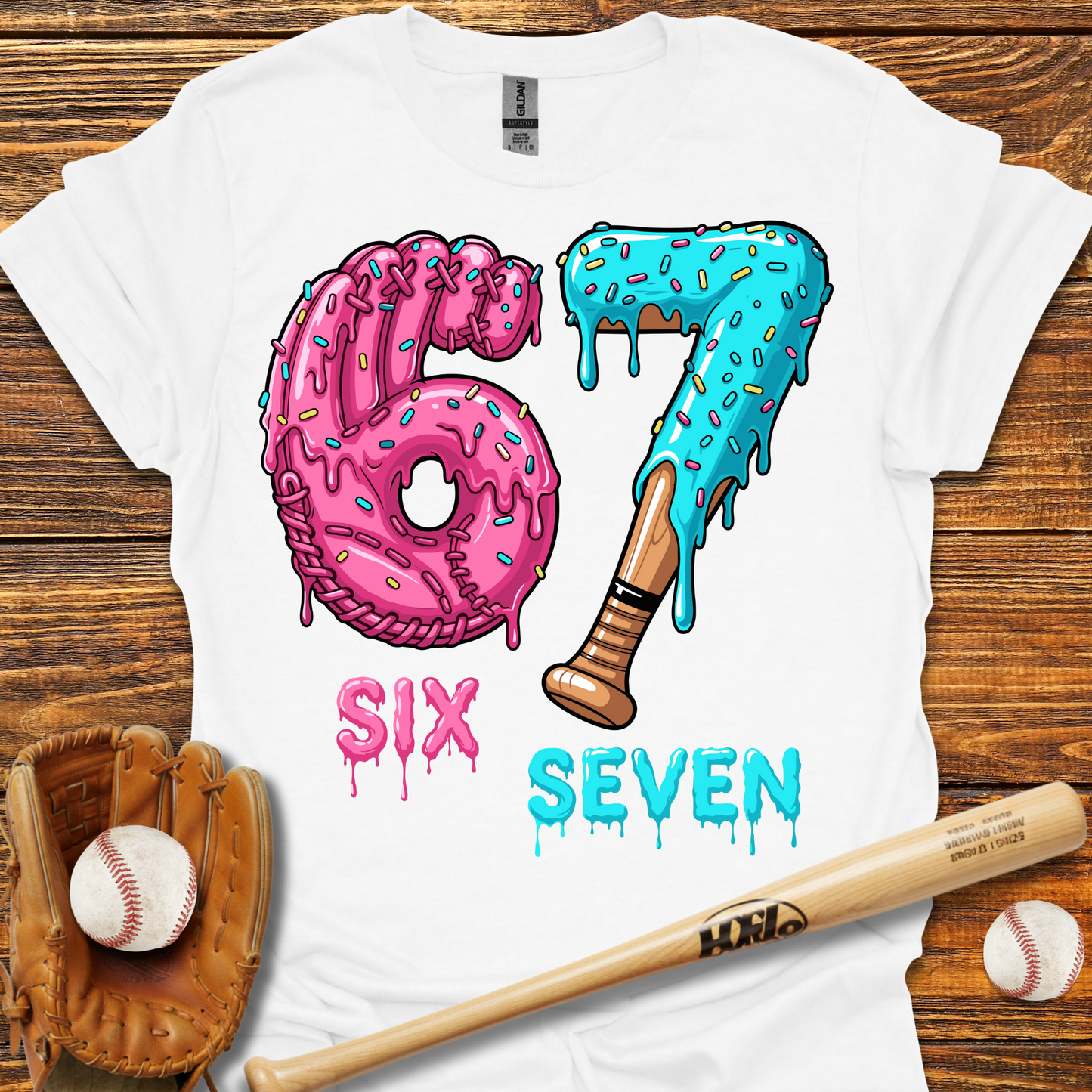 Baseball Drip 67 Meme Tee