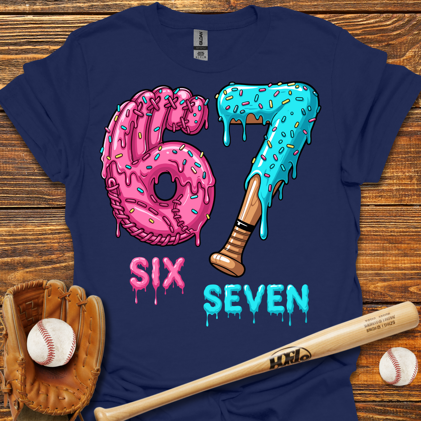 Baseball Drip 67 Meme Tee