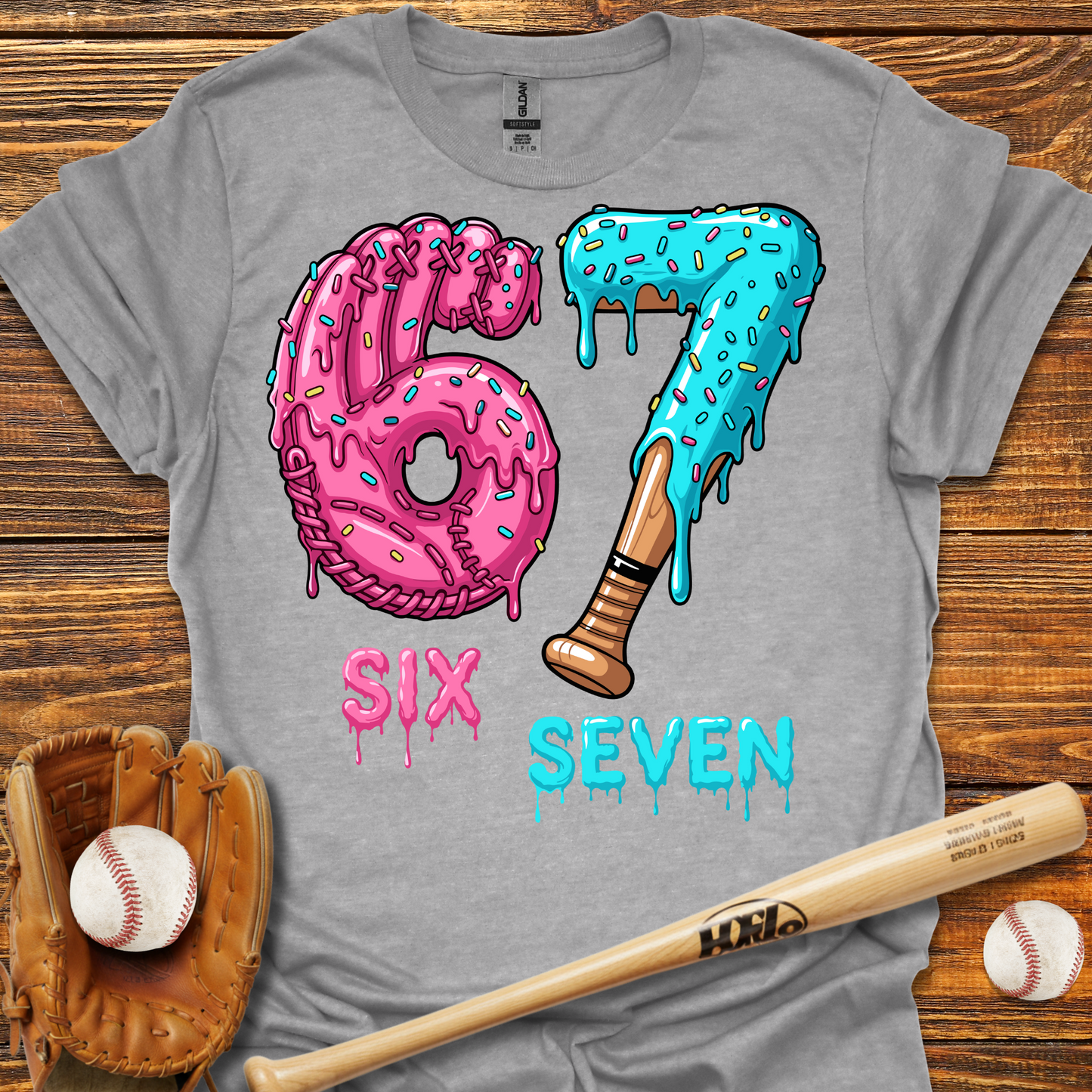 Baseball Drip 67 Meme Tee