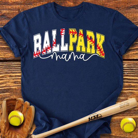 BallPark Mama T-Shirt - HomeRun PrintsT-Shirt