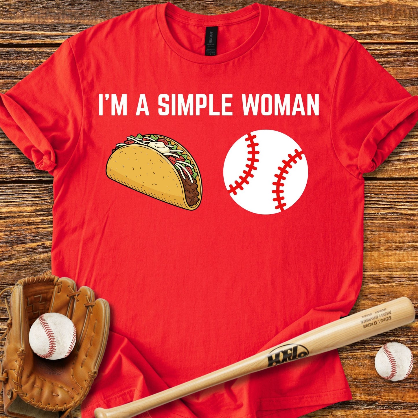 Baseball And Tacos T-shirt - HomeRun PrintsT-Shirt