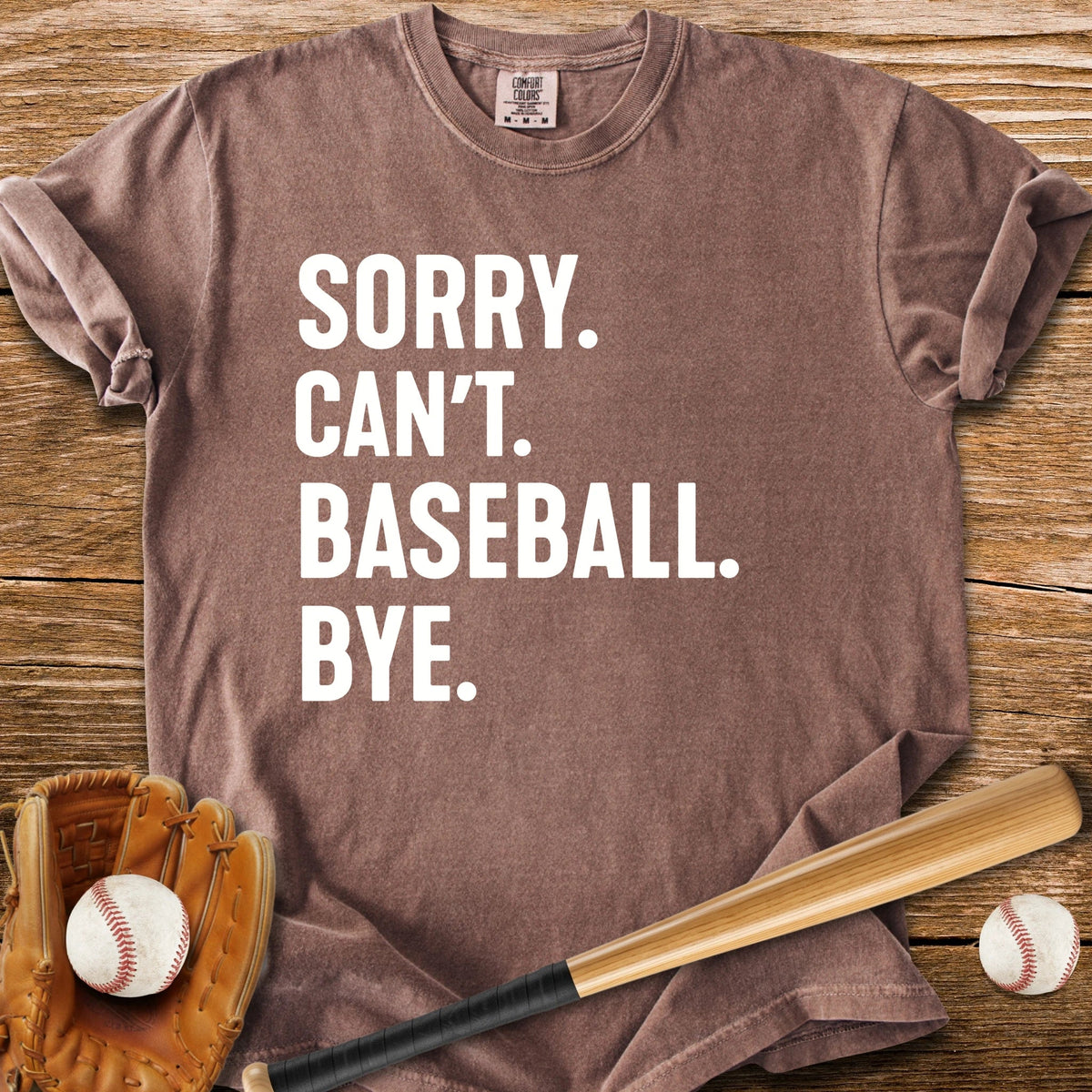 Baseball Beats Every Plan - HomeRun PrintsComfort Colors