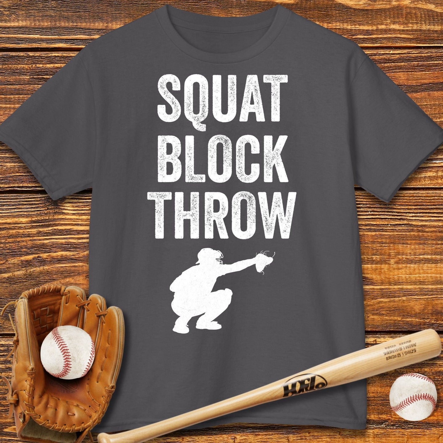Baseball Catcher Kids T-shirt - HomeRun PrintsKids clothes