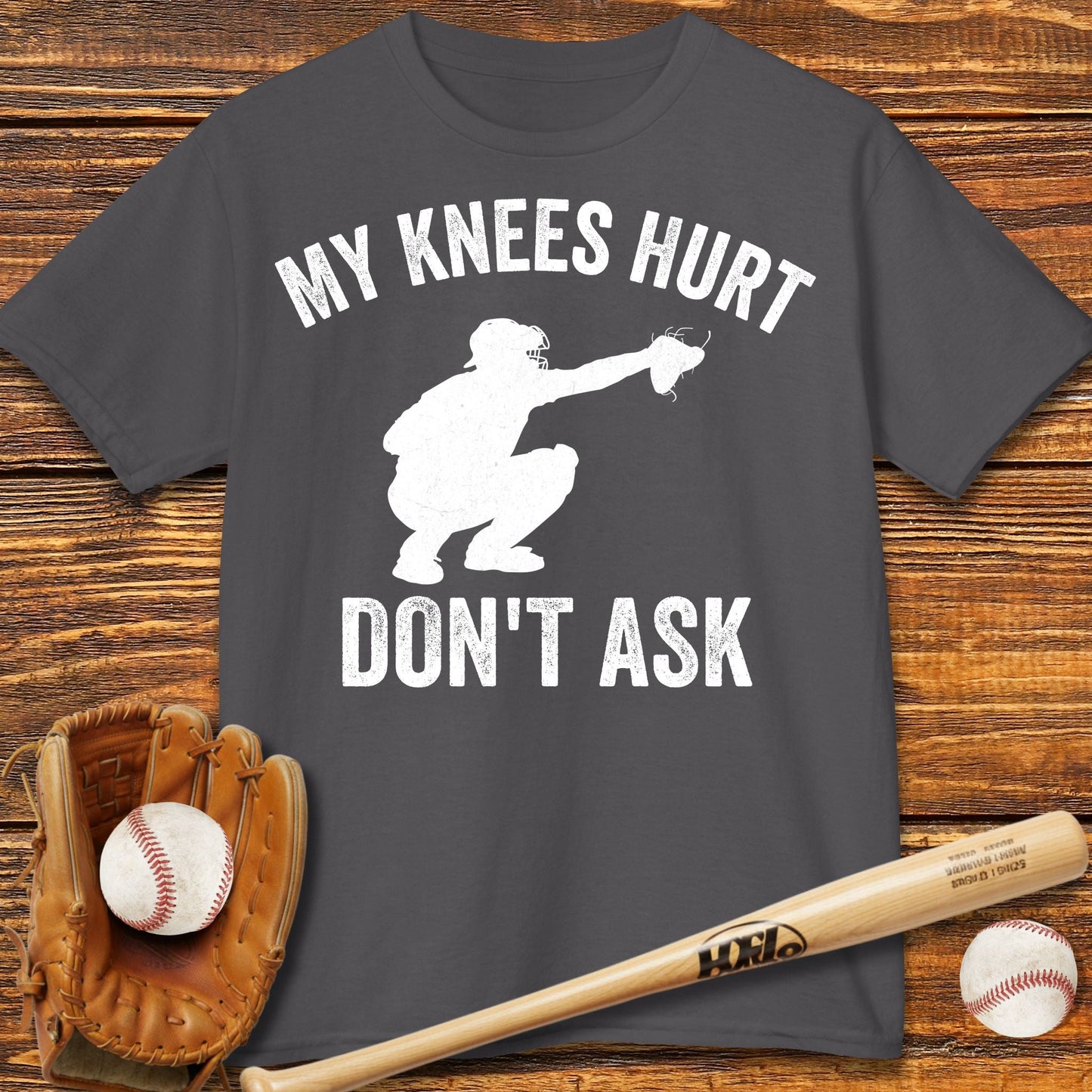 Baseball Catcher Kids T-shirt - HomeRun PrintsKids clothes
