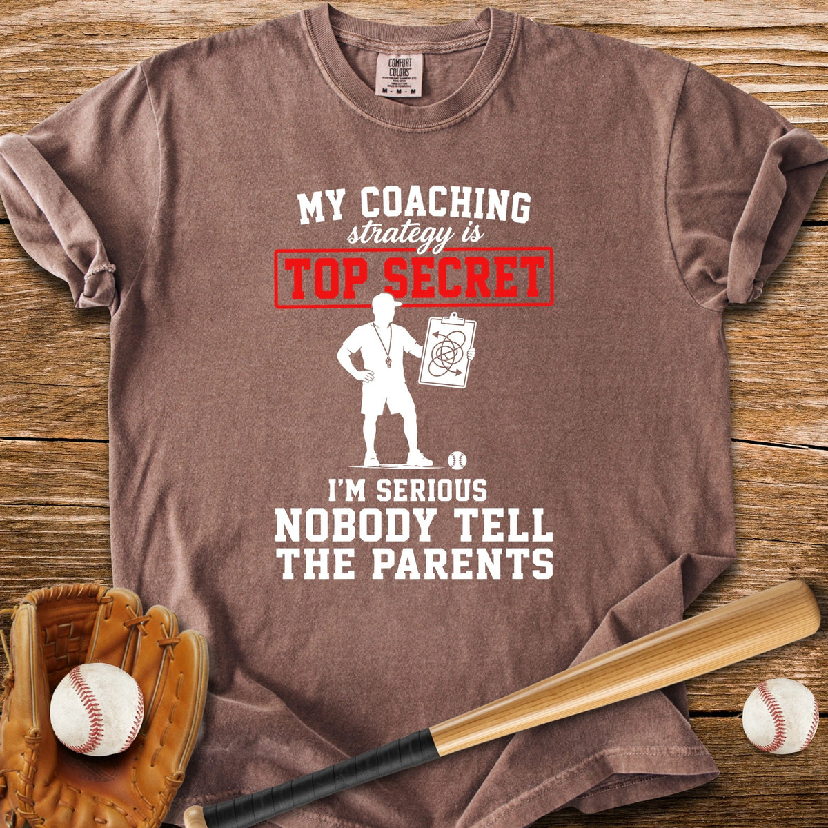 Baseball Coach - HomeRun PrintsComfort Colors